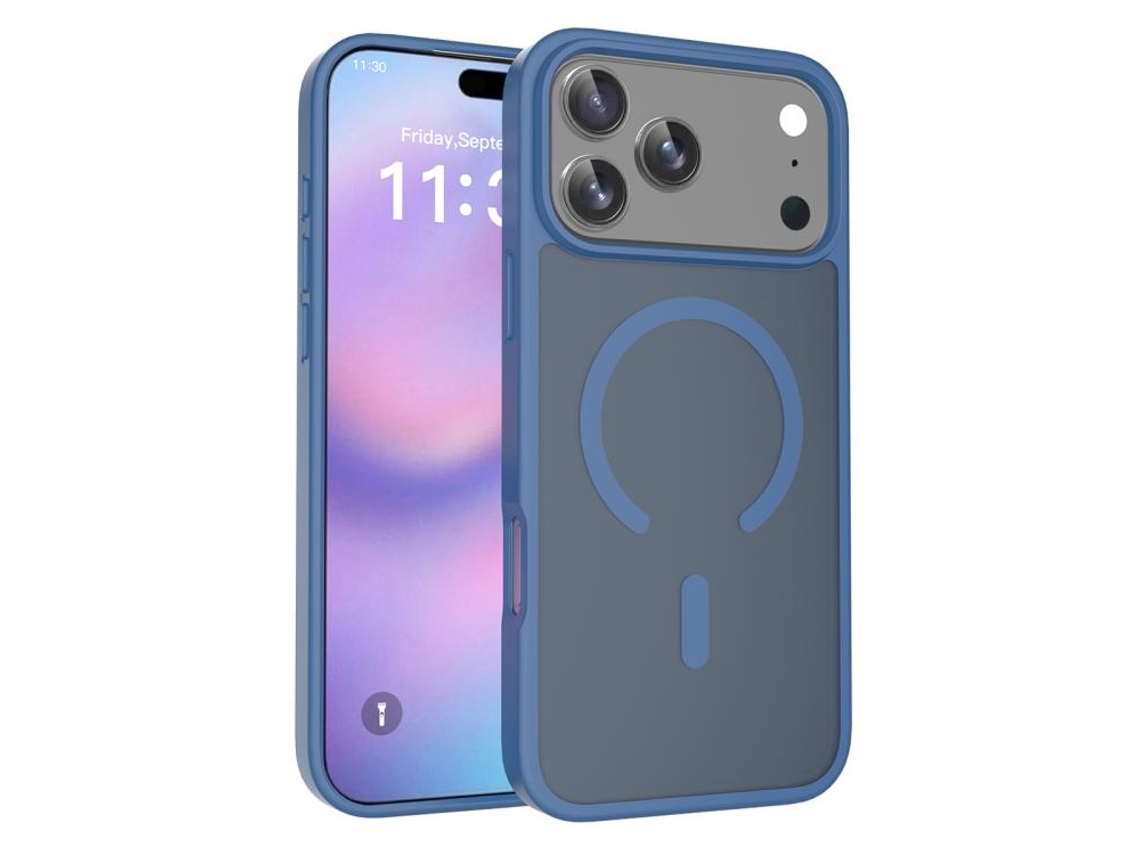 Capa Para Iphone 17 Pro - Tpu Híbrido Em Pc Com Magsafe