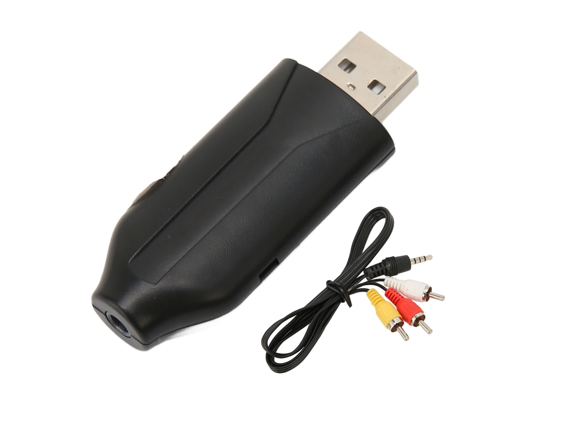 Adaptador conversor de captura de vídeo Rca Usb para componentes de computador Windows | S/MARCA