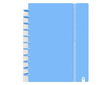 Livro Cuaderno Ingeniox A4 80h Cuadricula Azul Pastel De Desconocido (espanhol)