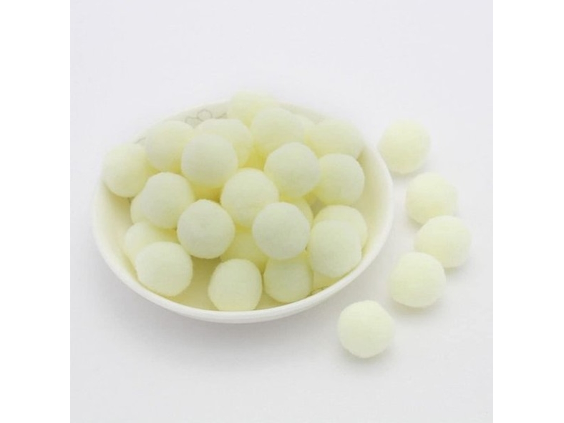Mini-pompons 8 Mm - 500 Unidades - Bolas Coloridas De Viscosa - Bolas De Pluma Suaves - Manualidades Criativas - Para Decoração - Pompons De Manualida
