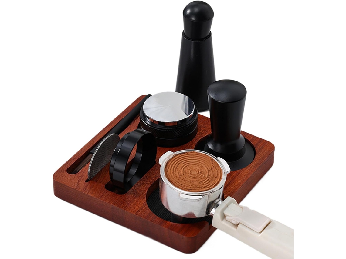 Kit Para Compactar Café Com 7 Peças