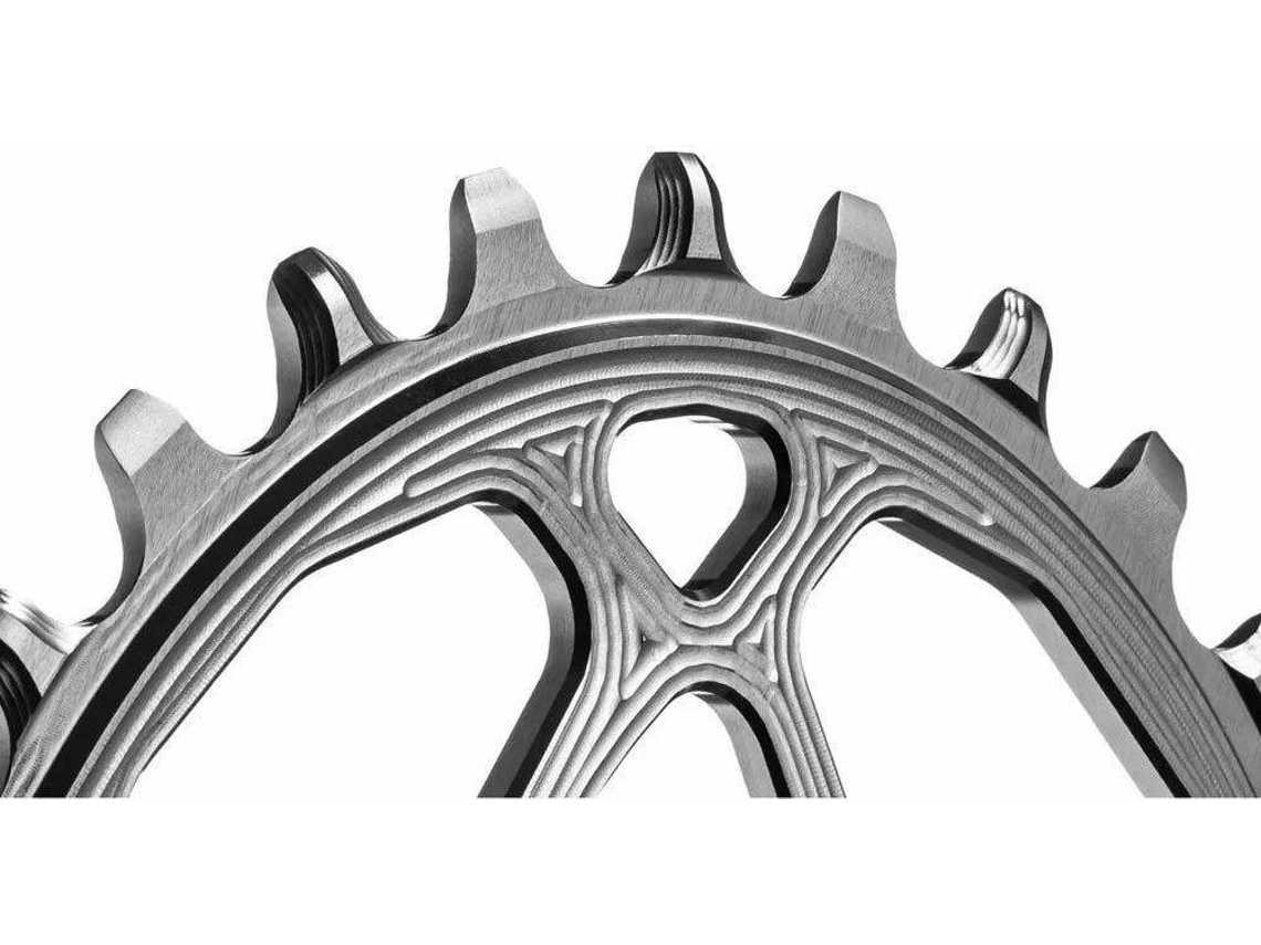Corrente ABSOLUTE BLACK Oval Xtr M9100 Direct Mount Chainring
