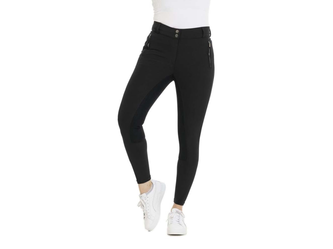 Calças Equitação Nicole Ekfs Preto 44Equitheme