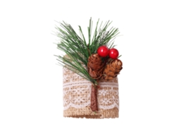 Girlanda De Velas Anel De Guardanapo Decorar Natal Acessório De Mesa