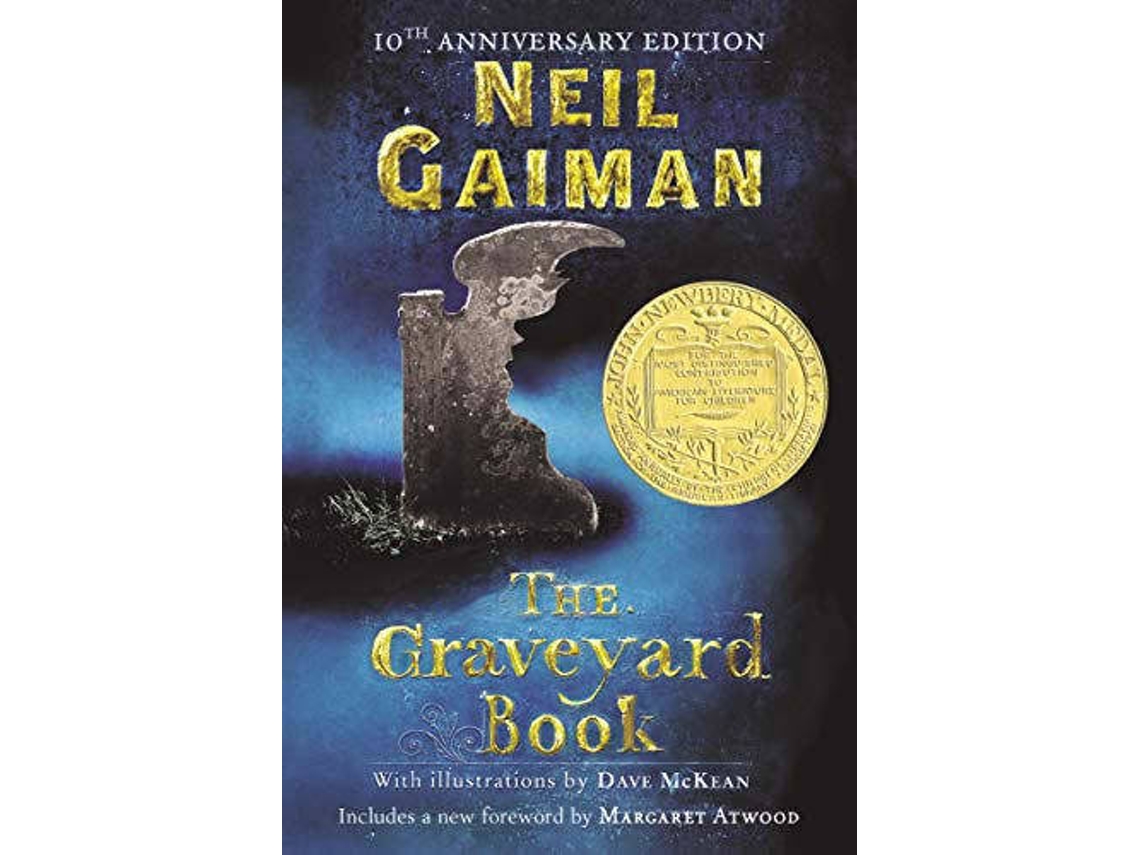 Livro The Graveyard Book de Neil Gaiman (Inglês)
