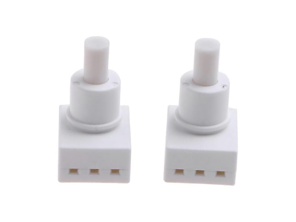 Conjunto De 2 Interruptores Embutidos Brancos
