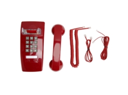 Telefone Fixo Com Fio Retro À Prova Dágua