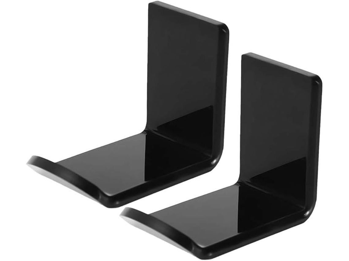Conjunto De 2 Suportes De Acrílico Para Guardar Fones De Ouvido Portáteis, Removíveis, Autoadesivos, Para Uso