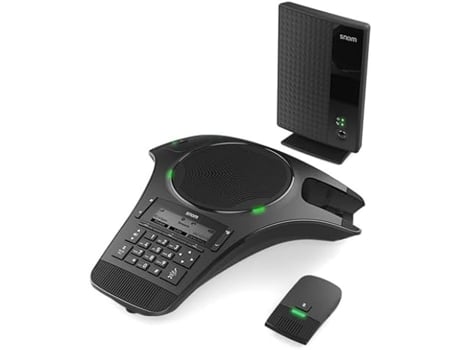 Telefone de Conferência Sem Fio Dect C620 Microfones Sem Fio Alcance de 50 M SNOM