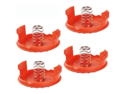 4 Tampa De Bobina De Repuesto Para Cortacésped Black + Decker Afs Gh400 Gh500 Gh600 Cst1000 Cst2000 Nst2018 St7000 St6600 St7700