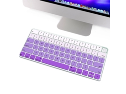 Capa protetora de silicone para teclado compatível com Magic Keyboard A2449 A2450
