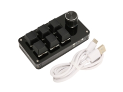 6 Teclado Gamer Programável Mini Com Funções Chave