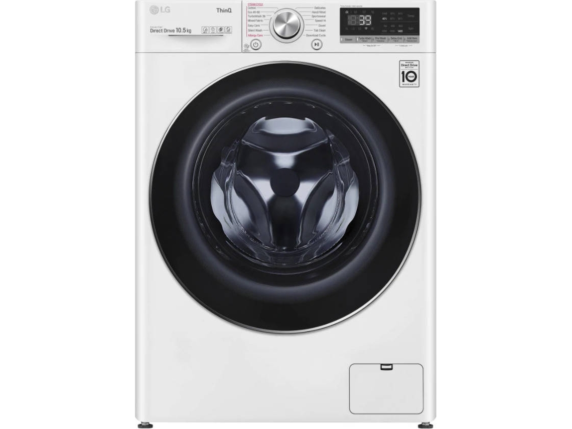 Máquina de Lavar Roupa LG F4WV7010S2W (10.5 kg - 1400 rpm - Branco)