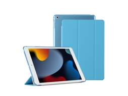 Capa De Couro Ultrafina Para Ipad Pro De 11 Polegadas Na Cor Azul Celeste Azul Celeste Universal. Yunzii (modelo 2024/2025)