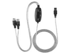 Cabo Conversor Midi Para Usb, Adaptador De Interface Midi, Linha De Edição Musical Para Teclado Aquaforge