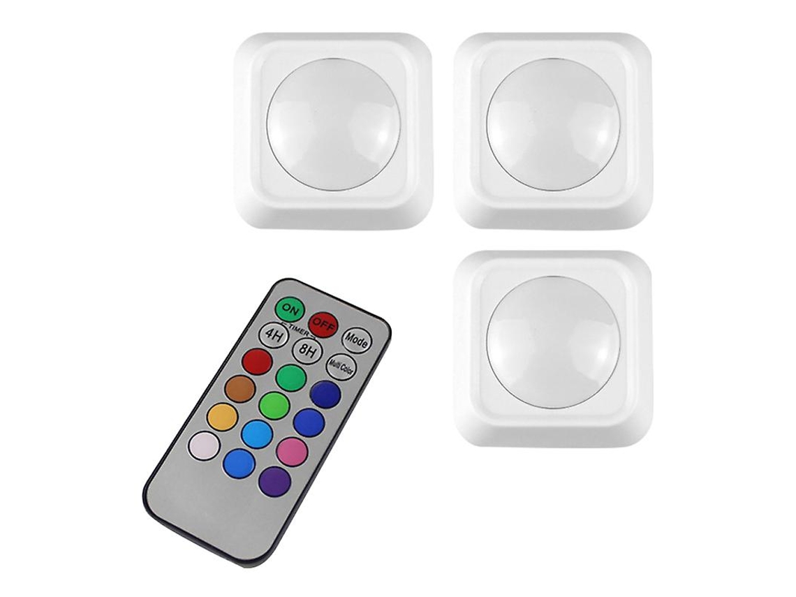 4pcs Luz Noturna De Reação