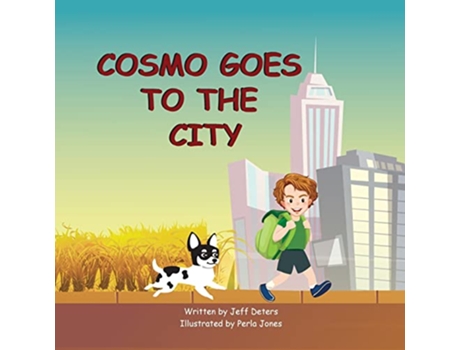 Livro Cosmo Goes to the City de Jeff Deters (Inglês)
