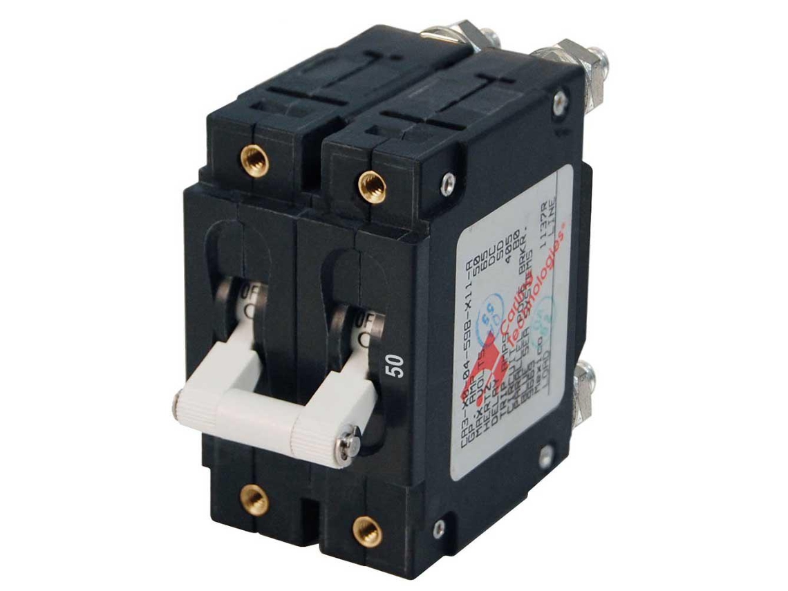 BLUE SEA C-Series Double Pole Circuit Breaker