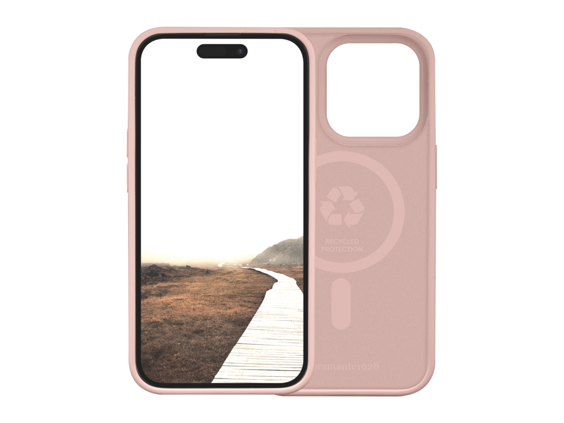 Capa para iPhone 15 Pro Max DBRAMANTE1928 Rosa