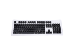 Conjunto De Teclas Abs Coreanas De 104 Peças Para Substituição Em Teclados Mecânicos De 61-104 Teclas Preto