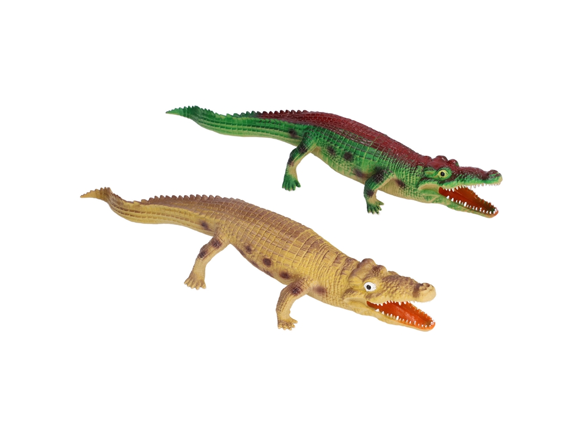 Ats 2 Peças de Brinquedos de Modelos Animais Simulados Marrons e Verdes com Som, Realistas, Presentes para Crianças