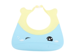 Chapéu de Banho LAXISCREED para Bebê Azul Anti deslizante Ajustável