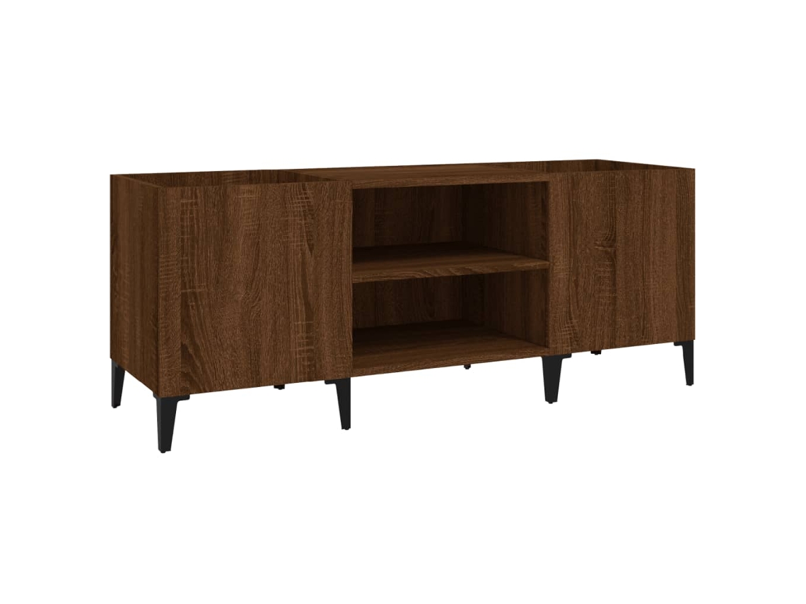 Gabinete de Registro MAISON EXCLUSIVE em Madeira Carvalho Castanho (121x38x48 cm)