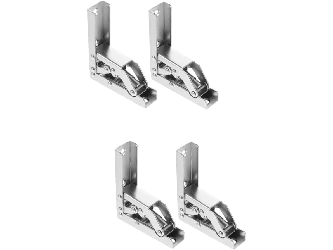 Conjunto De 4 Dobradiças Dobráveis Para Portas Armários, Com