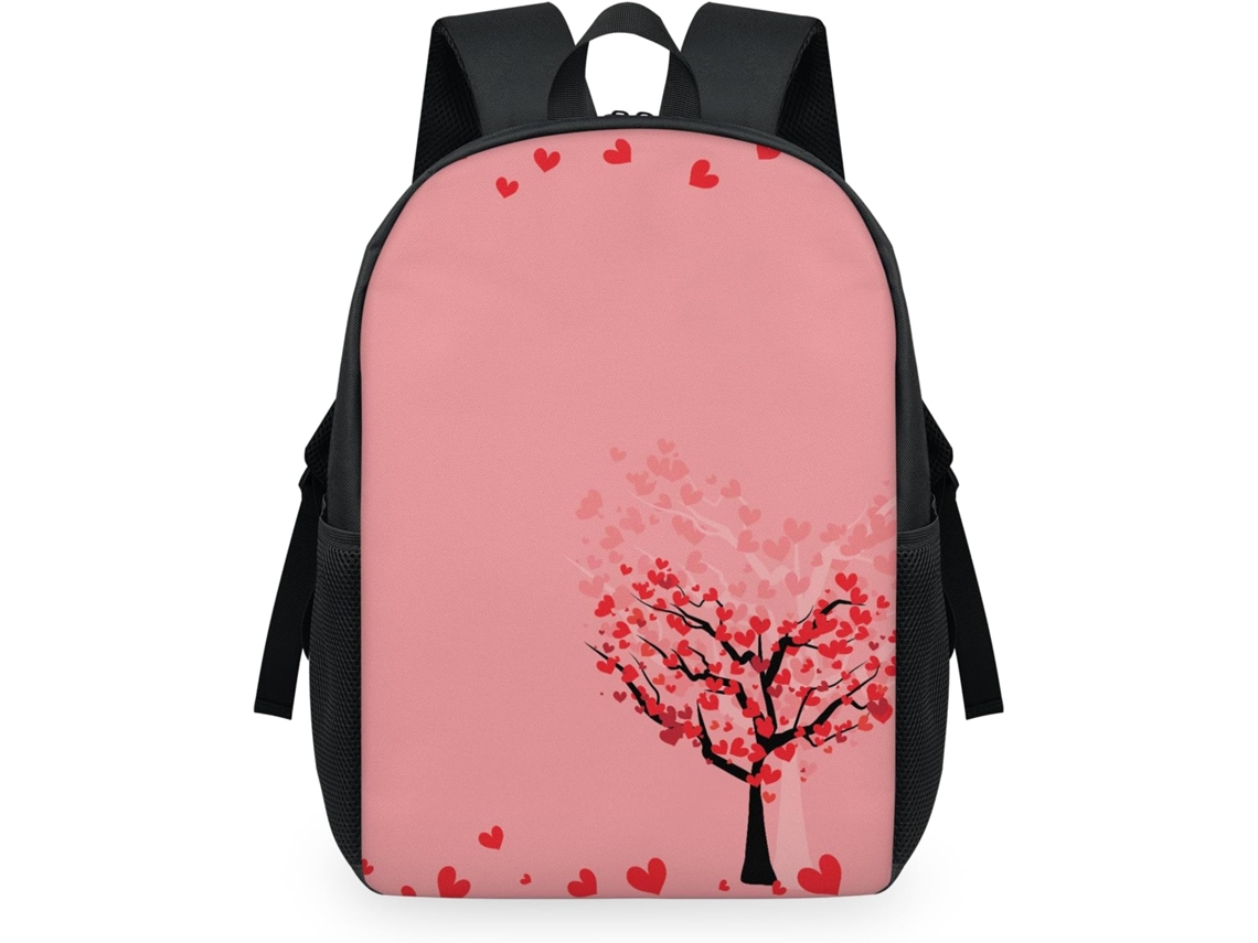 Mochila Tropicallife Valentine Heart Tree para Crianças 32 5 X 15 X 44 9 Cm Tecido de Malha Impermeável