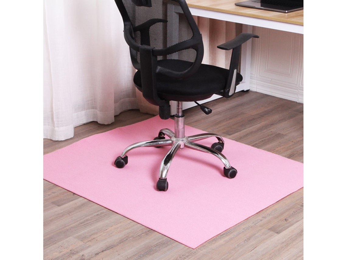Tapete Protetor Para Cadeiras, (rosa - 150×200cm) Cuich