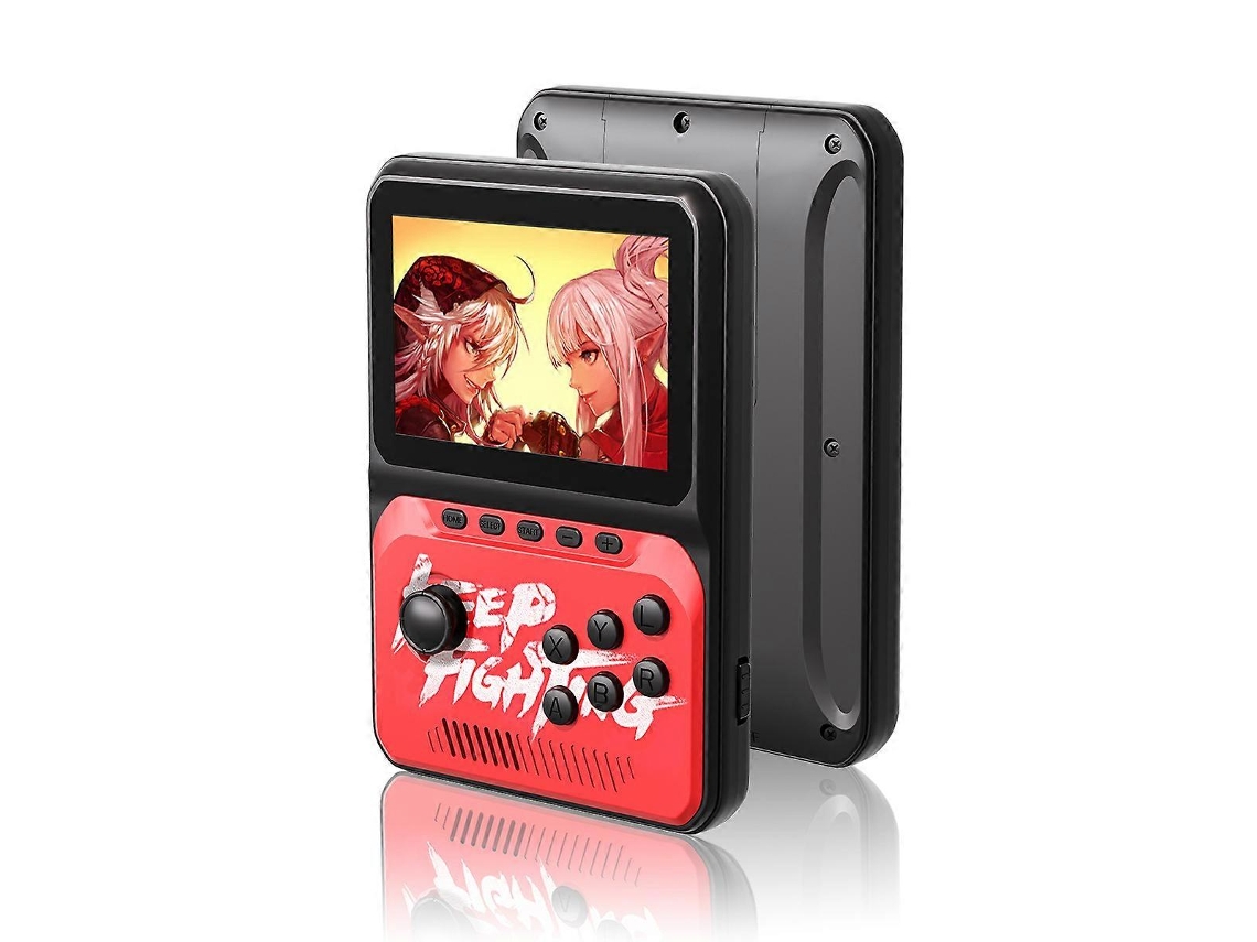 Console De Videogame Portátil Retrô Com Tela De 3,5 Polegadas E 6 Joysticks Grandes Para Simulador De Arcade De Lutadores Nostalgia Ly Ebike