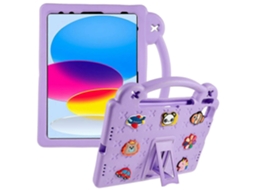 Capa Para Tablet Em Eva Resistente A Impactos Com Suporte Ipad 10.9 Multicolorida Tuotuo (2022)