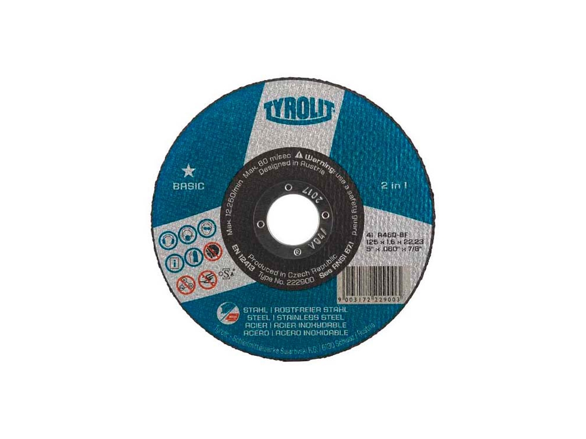 Discos de Corte para Aço TYROLIT Basic A46 350X2.8Mm 50011380
