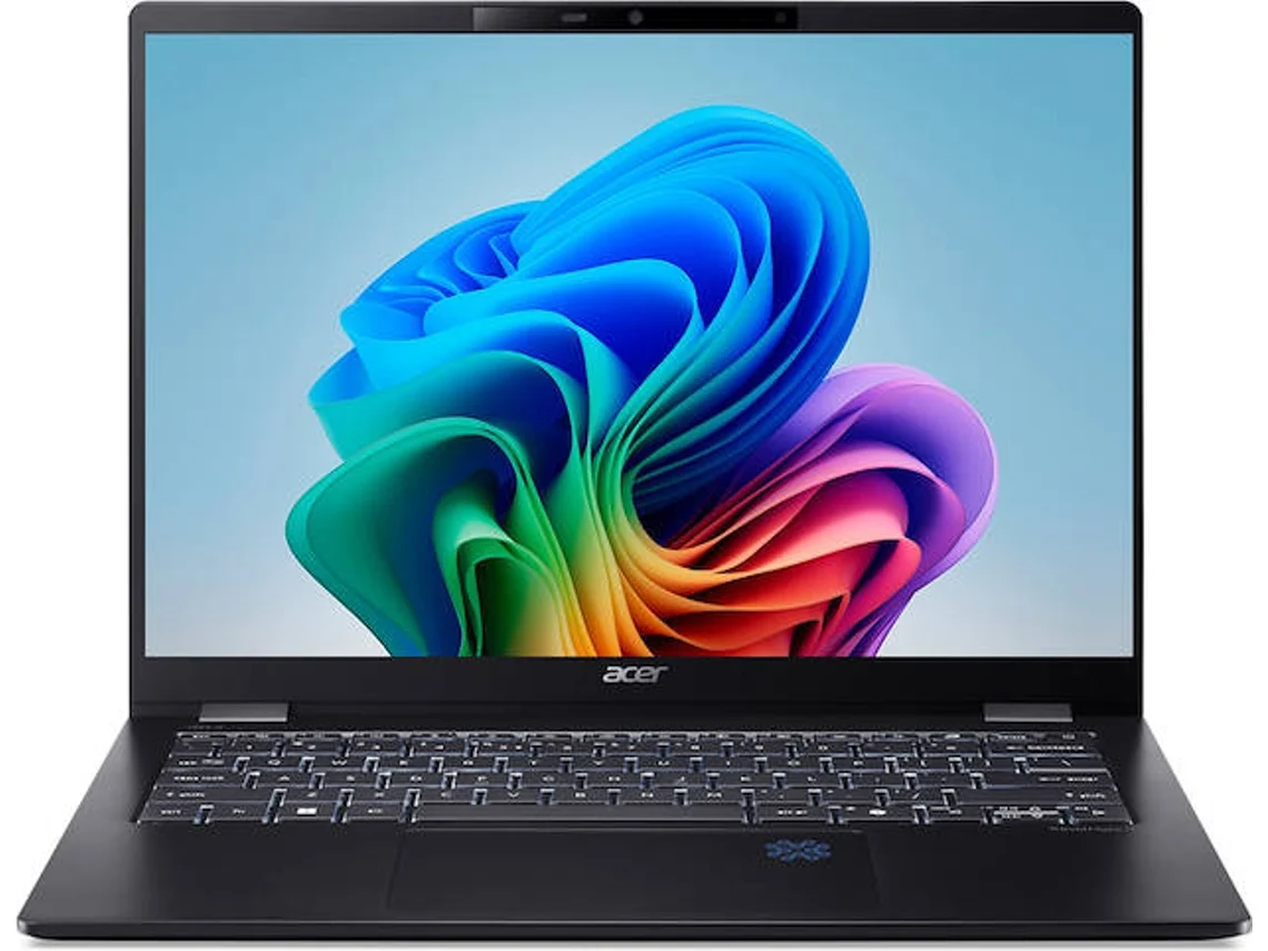 Portátil ACER TMP614-54T-TCO-75GG (14'' - Intel Core Ultra 7 258V - RAM: 32 GB - 1 TB SSD - Intel Arc Graphics - Teclado Português)
