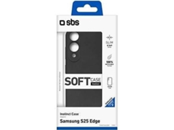 Capa SBS Instinct Samsung Galaxy S25 Edge (Outlet Caixa Aberta - Preto)