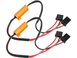 Decodificador Anti Hiperflash Para Faróis, Resistor De Carga Automotivo, Resistor De Carga Para Faróis Neblina, Fácil De