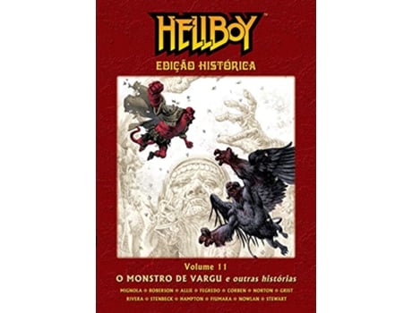 Livro Hellboy Edição Histórica Volume 11 de Mignola e Mike (Português do Brasil - Capa Dura)