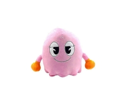 Pac-man Brinquedo De Pelúcia Boneca Macia Presentes Infantis 22cm - Rosa