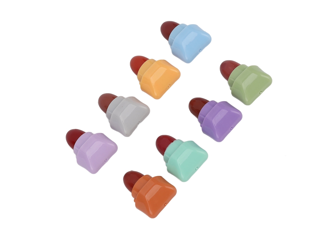 Conjunto De 8 Mini Lápices De Labios Candy Hidratantes De Larga Duración Impermeables Cápsulas Mate