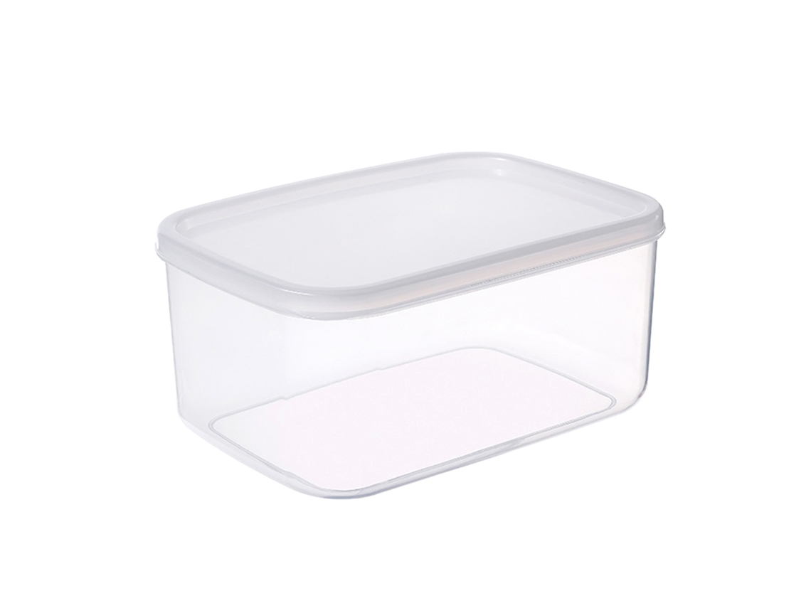 Organizador de Geladeira Caixa de Armazenamento Plástico 900ml para Alimentos com Frescura Prolongada