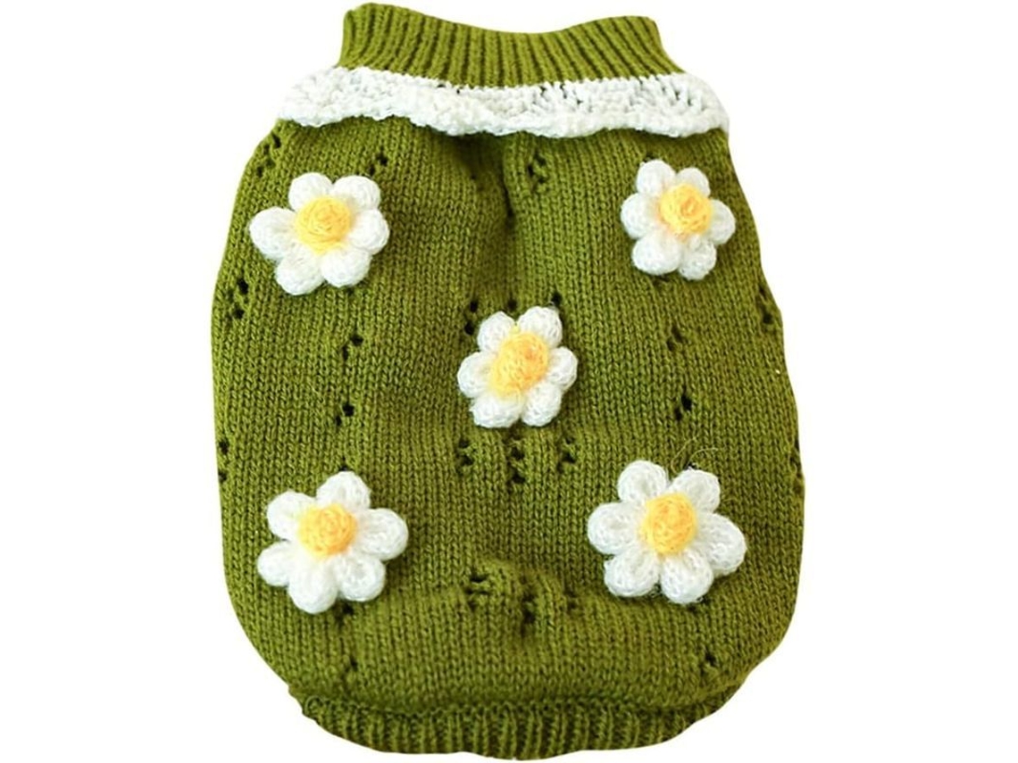 Linterna pet jersey, invierno, Navidad, tamaño M, verde
