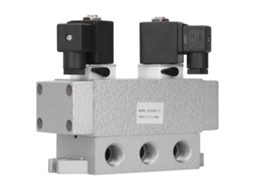 Válvula Solenoide Pneumática Laxiscreed De Duas Posições E Cinco Vias Para Controlo Elétrico