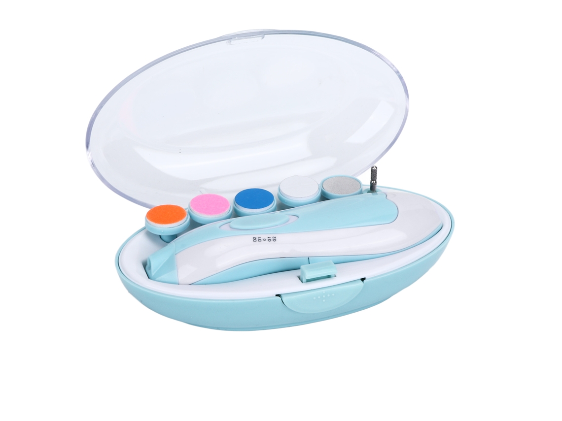 Kit de Reextração Rápida e Seguro 6 em 1 com Luz Led para Unhas de Bebés e Adultos Azul LAXISCREED