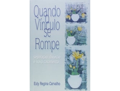 Livro Quando O Vinculo Se Rompe - Separacoes Divorcio E Novo Casamento - 1ª De Esly Carvalho (português)