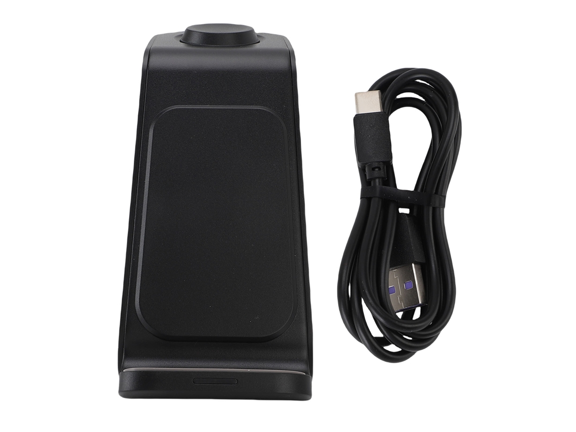 Carregador Sem Fio 3 em 1 EOOCOO, 15W, compatível com vários dispositivos