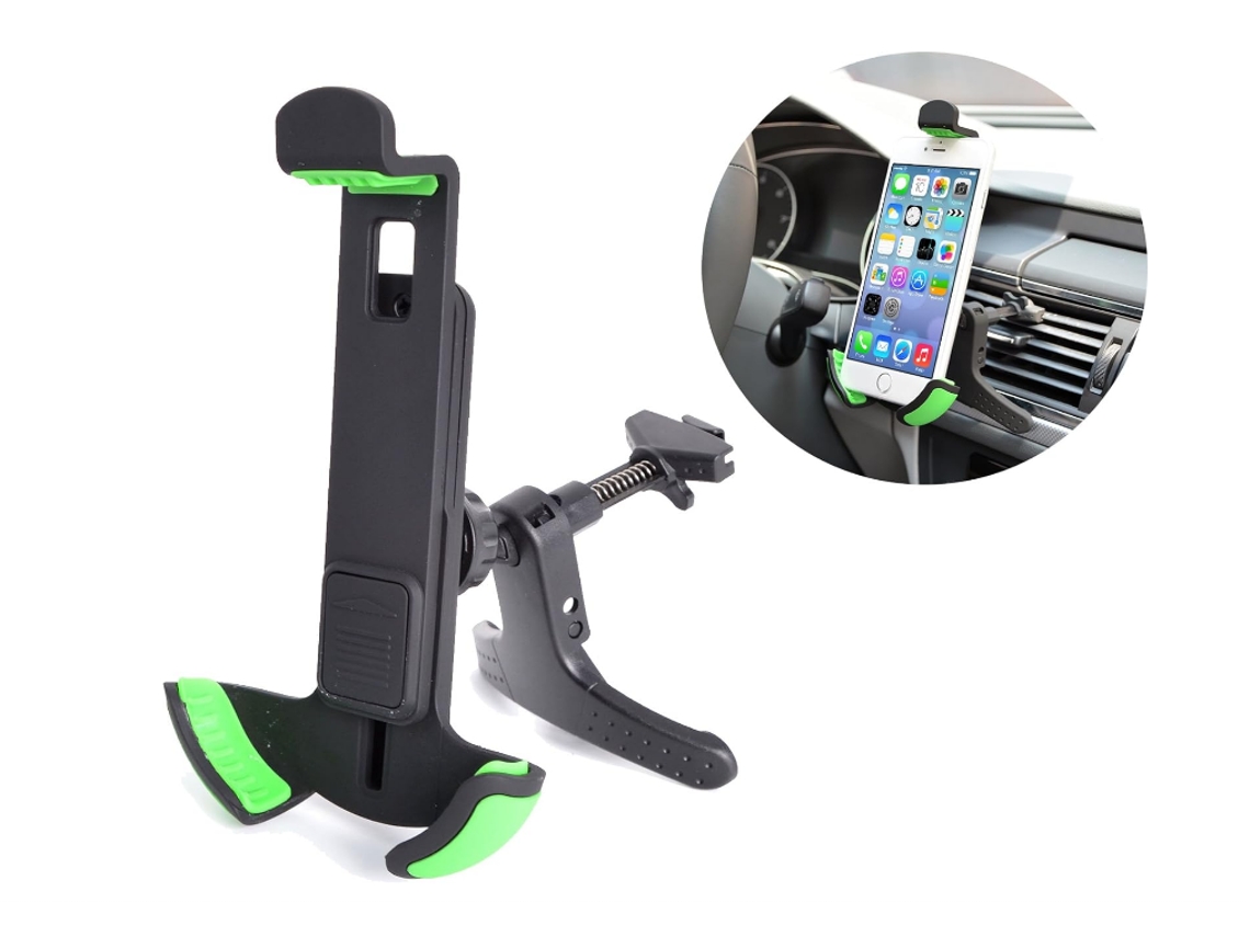 Suporte Carro Ventilação Braçadeira Yizhood Preto