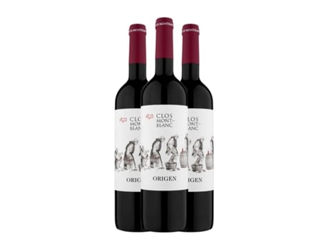Vinho CLOS MONTBLANC Origen Conca de Barberà Crianza (0.75 L - 3 Unidades)