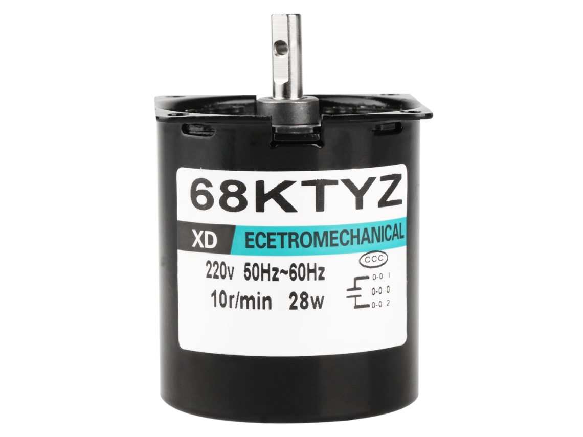Motor Síncrono de Ímã Permanente 28w 10rpm