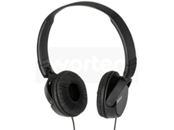 Auscultadores com Fio SONY MDRZX110 (On Ear - Preto)