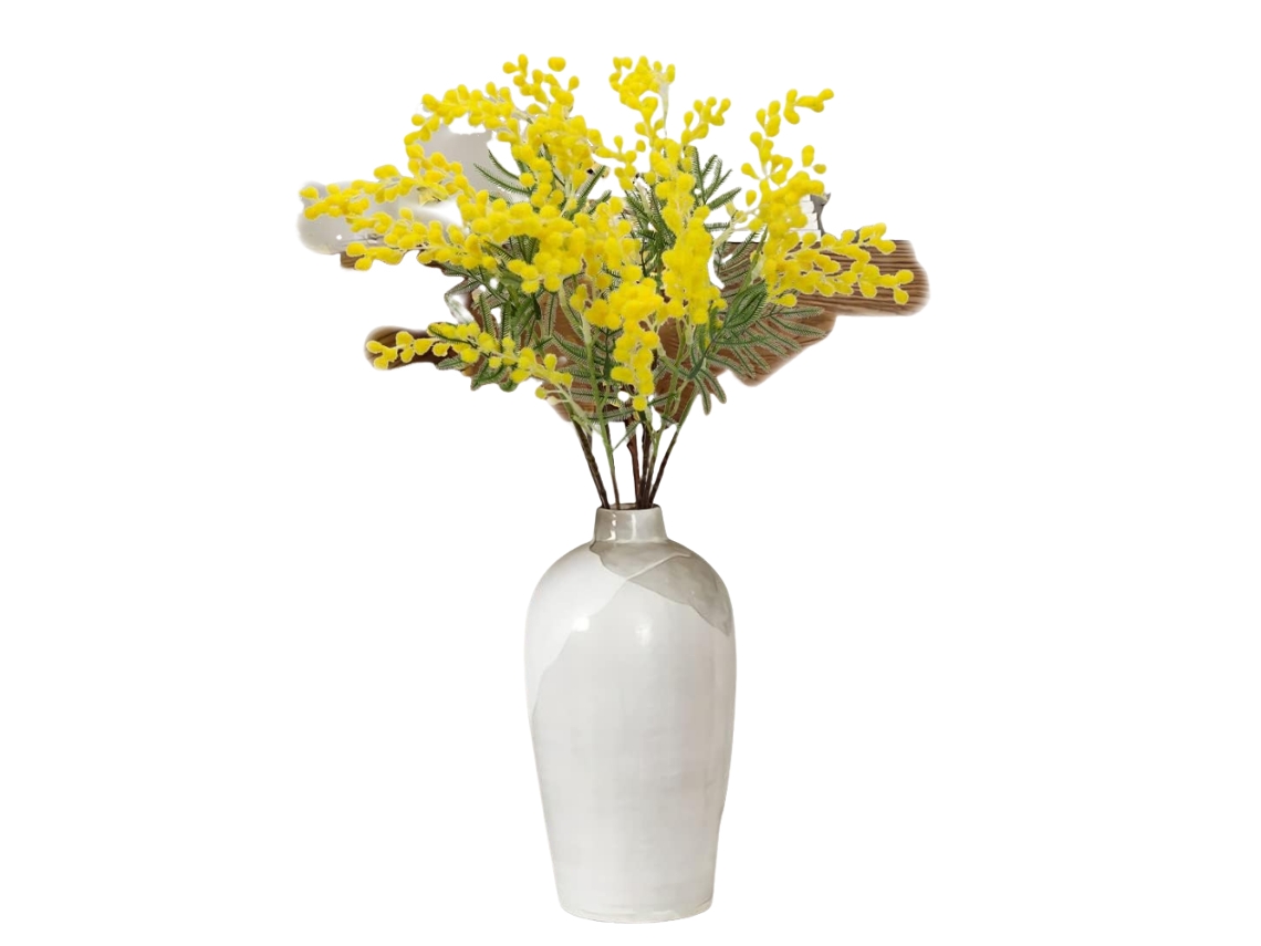 Arranjo de Flores Artificiais de Caule Curto, 6 Unidades. AQUAFORGE